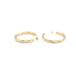 Boucles d'oreilles Créoles Or jaune