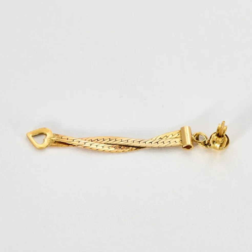 Boucles d'oreilles cœur 3 ors