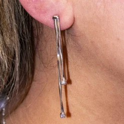 Boucles d'oreilles de créateur Or blanc Diamants