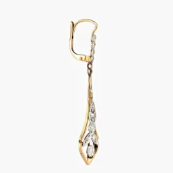 Boucles d'oreilles Deux Ors 1900