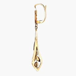 Boucles d'oreilles Deux Ors 1900