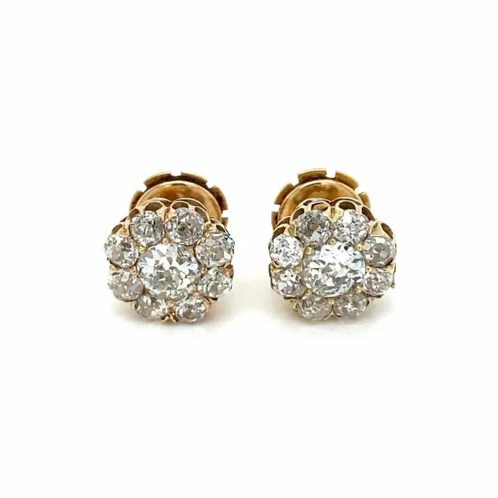 Boucles d'oreilles Diamants
