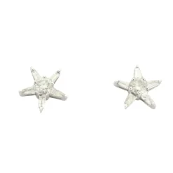 Boucles d'oreilles Diamants Or Blanc