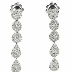 Boucles D'Oreilles Diamants