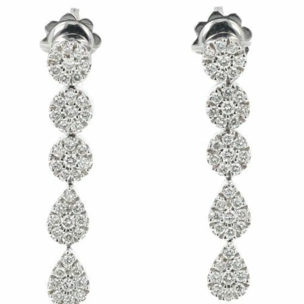 Boucles D'Oreilles Diamants