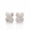 Boucles d'oreilles diamants en or 18k