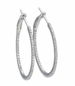 BOUCLES D'OREILLES DIAMANTS