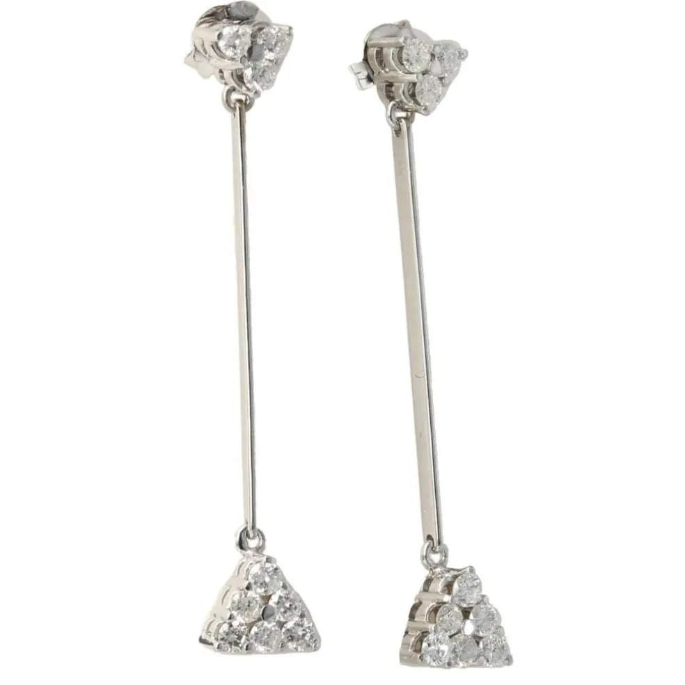 BOUCLES D'OREILLES DIAMANTS