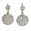 Boucles d'oreilles diamant Art Déco