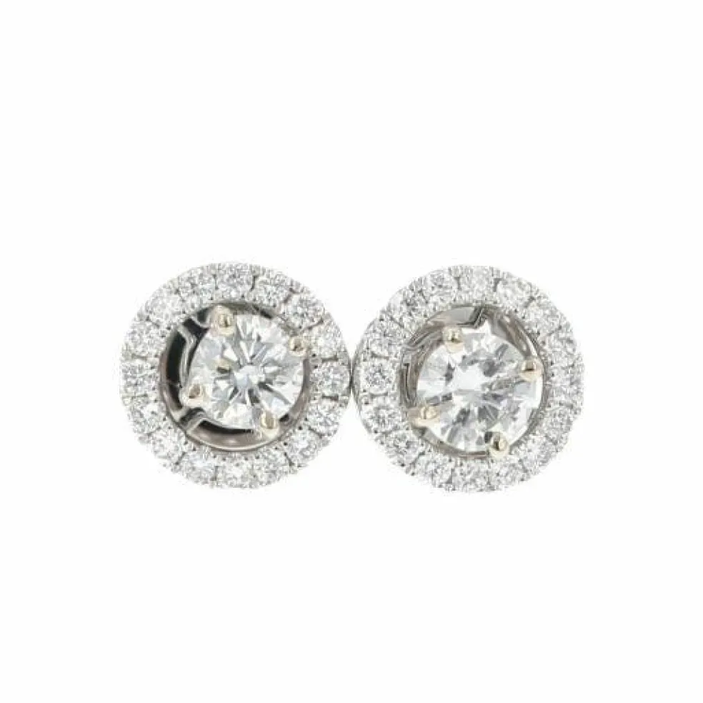 Boucles D'Oreilles Diamants