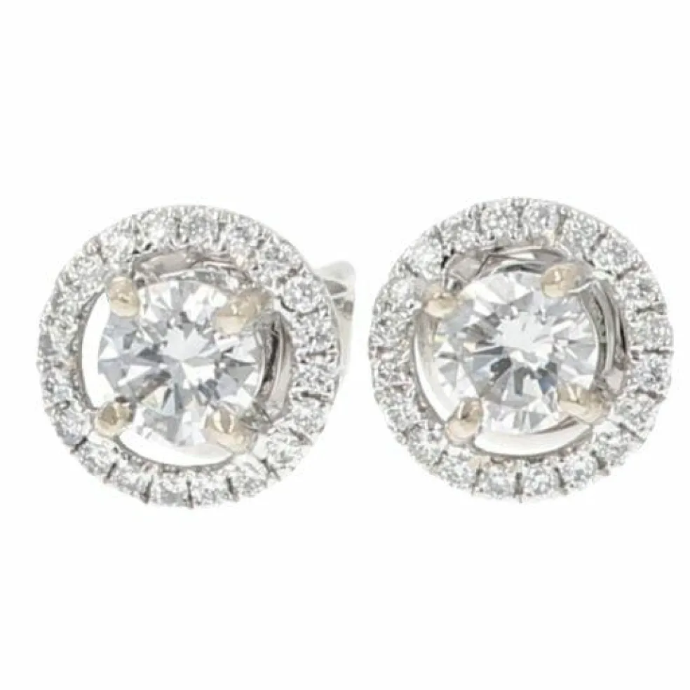 Boucles D'Oreilles Diamants