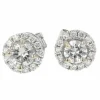 Boucles D'Oreilles Diamants
