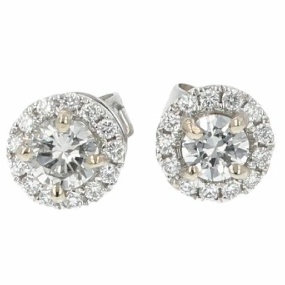 Boucles D'Oreilles Diamants