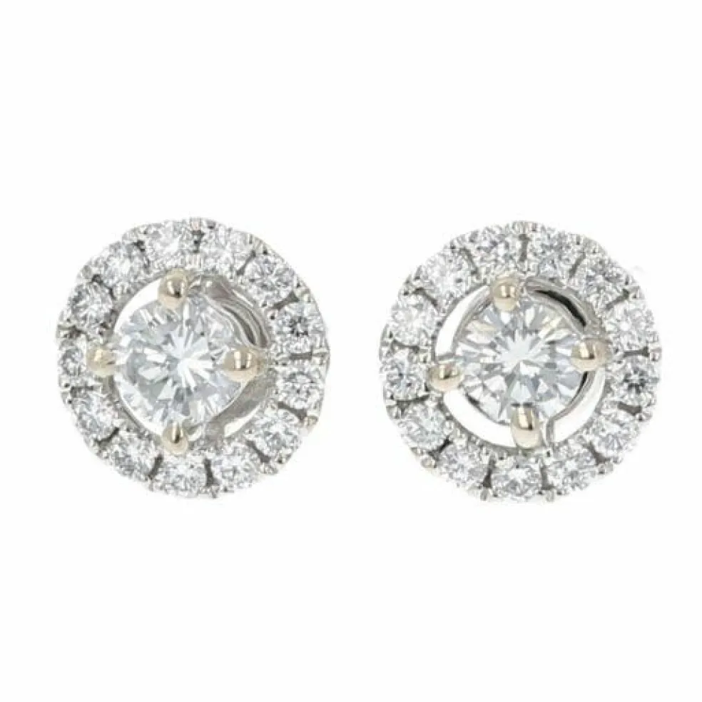Boucles D'Oreilles Diamants