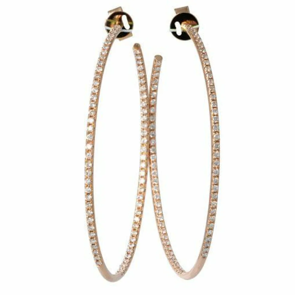 Boucles D'Oreilles Diamants