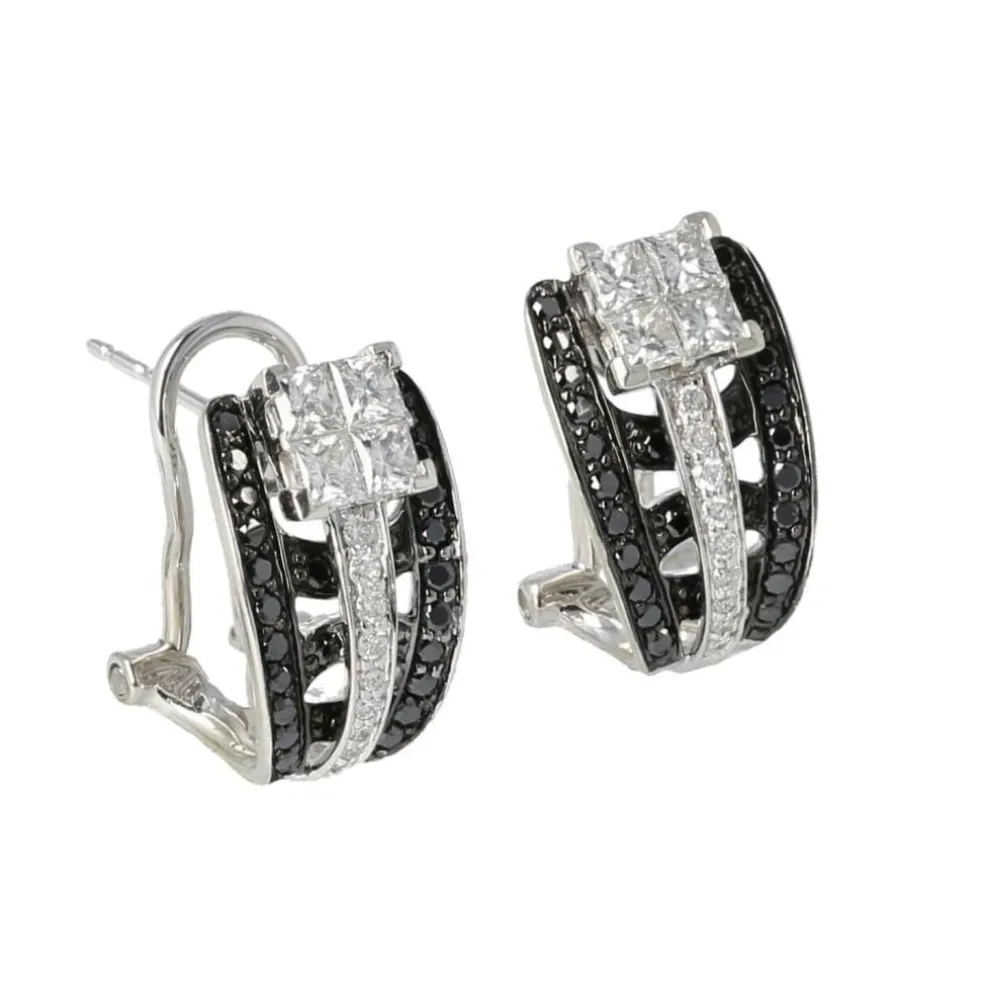 BOUCLES D'OREILLES DIAMANTS