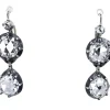 Boucles d’oreilles diamants taille rose
