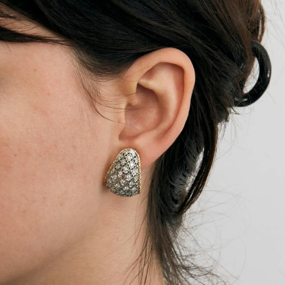 Boucles d'oreilles diamants