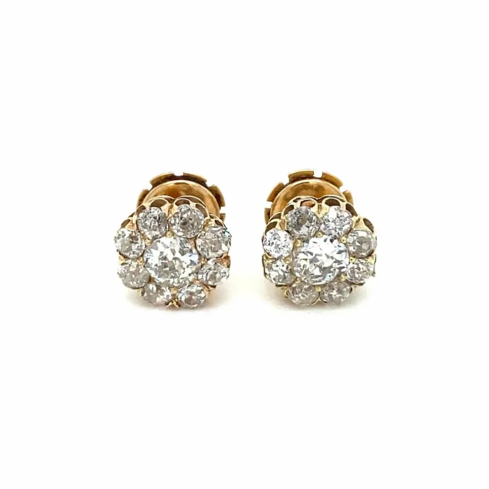 Boucles d'oreilles Diamants