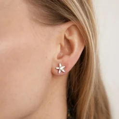 Boucles d'oreilles Diamants Or Blanc