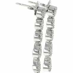 Boucles D'Oreilles Diamants