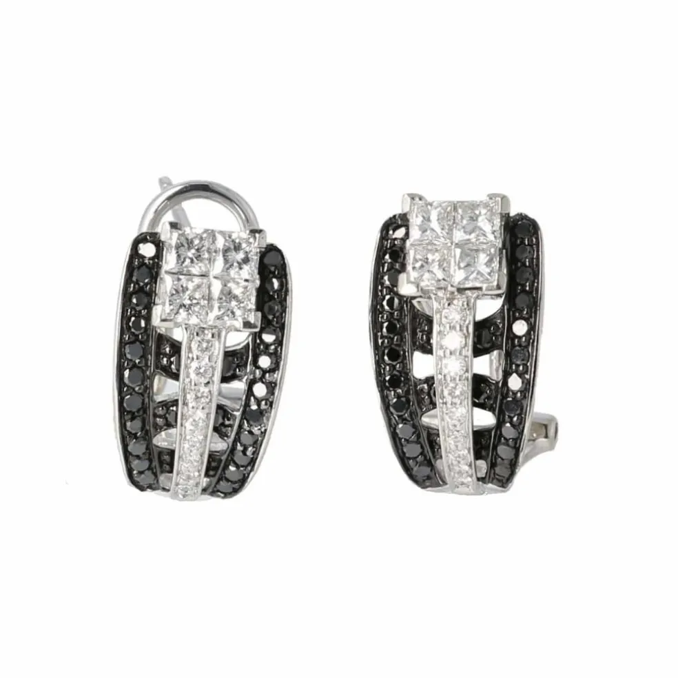 BOUCLES D'OREILLES DIAMANTS