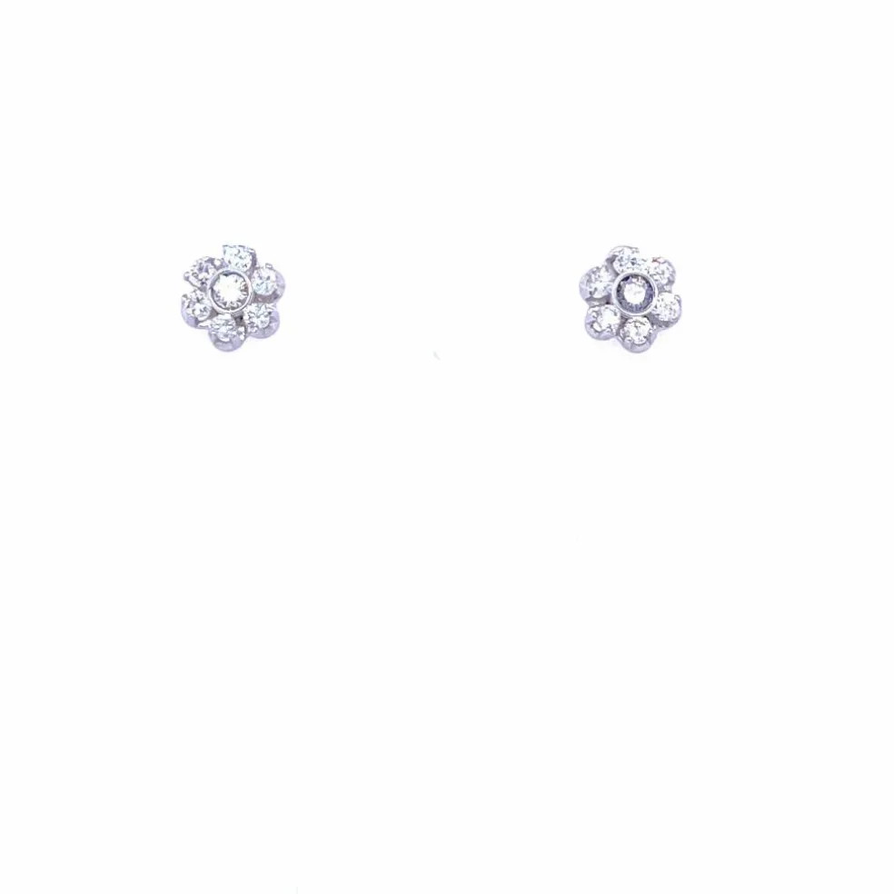 Boucles d'oreilles Diamants