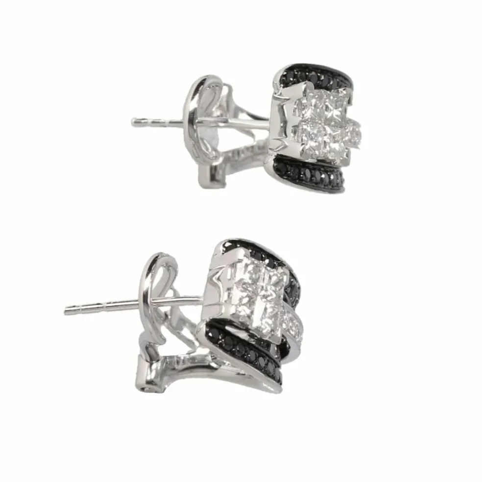 BOUCLES D'OREILLES DIAMANTS