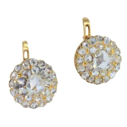 Boucles d'oreilles diamant