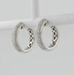 Boucles d'oreilles Diamants
