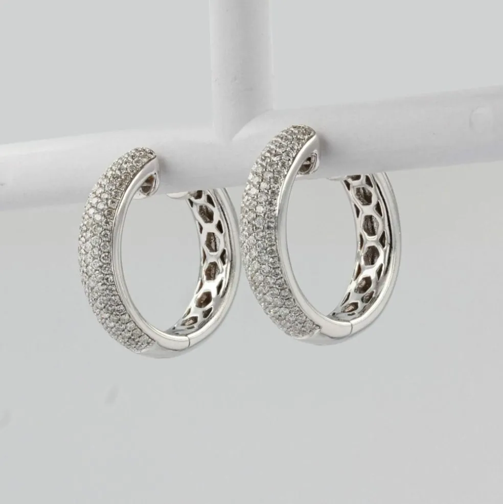 Boucles d'oreilles Diamants