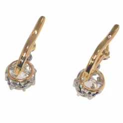 Boucles d'oreilles diamants Art Déco