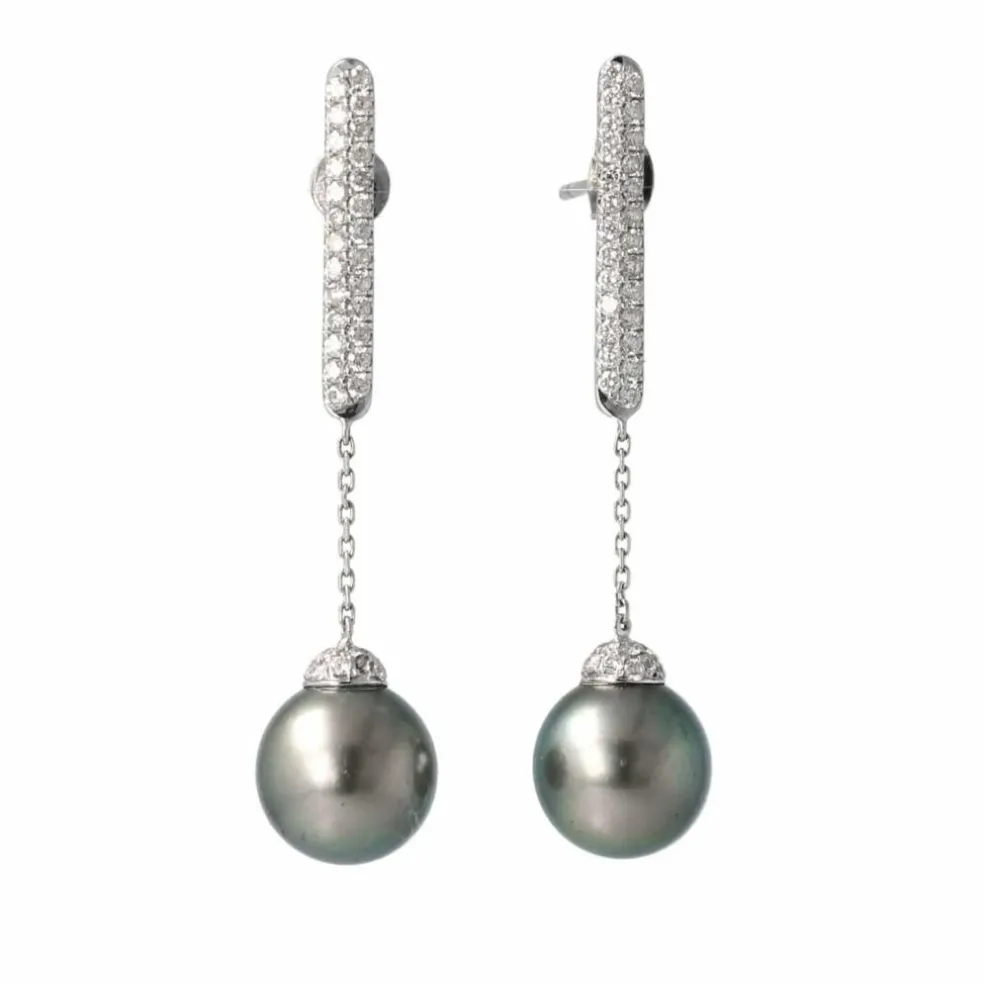 BOUCLES D'OREILLES DIAMANTS
