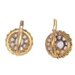 Boucles d'oreilles diamant