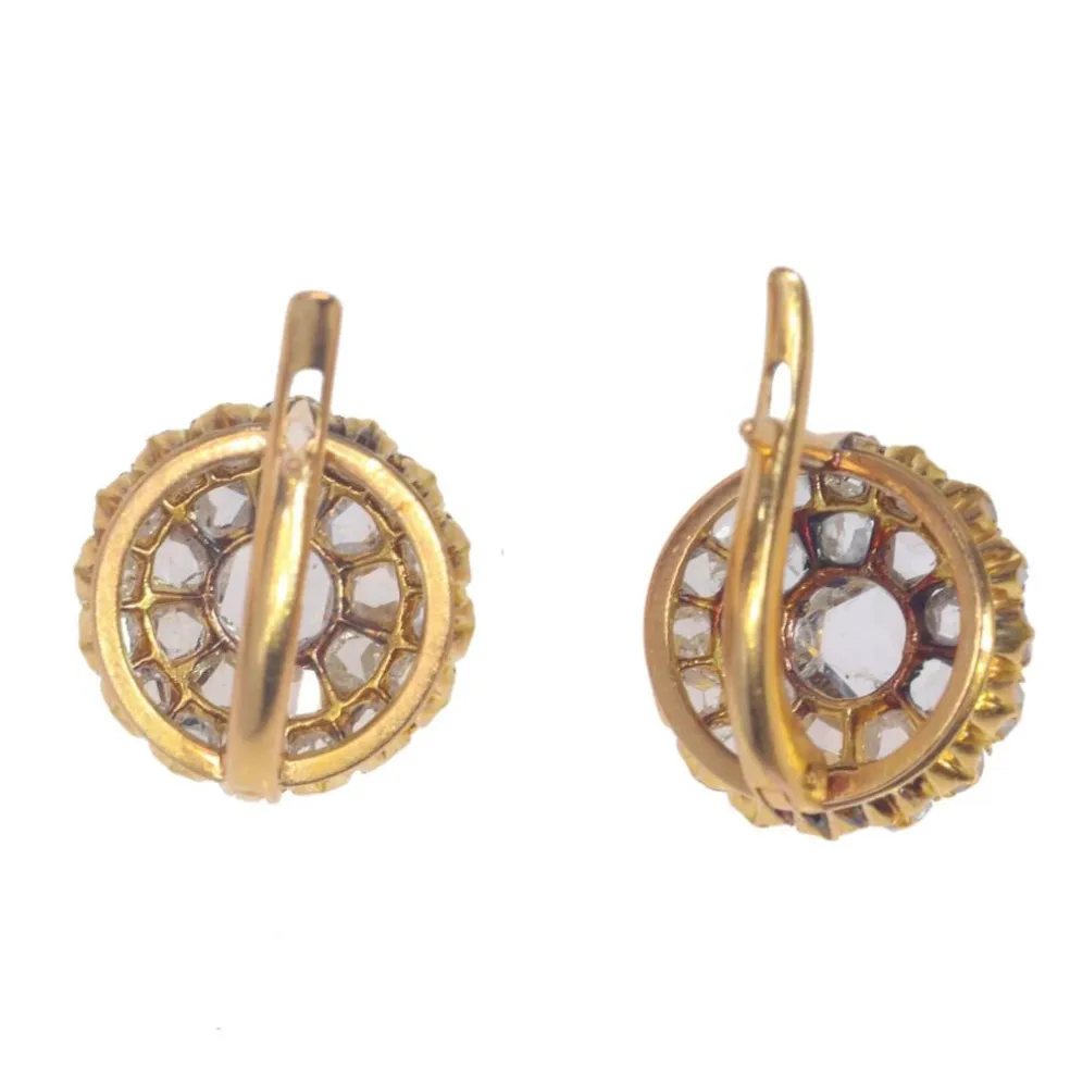 Boucles d'oreilles diamant