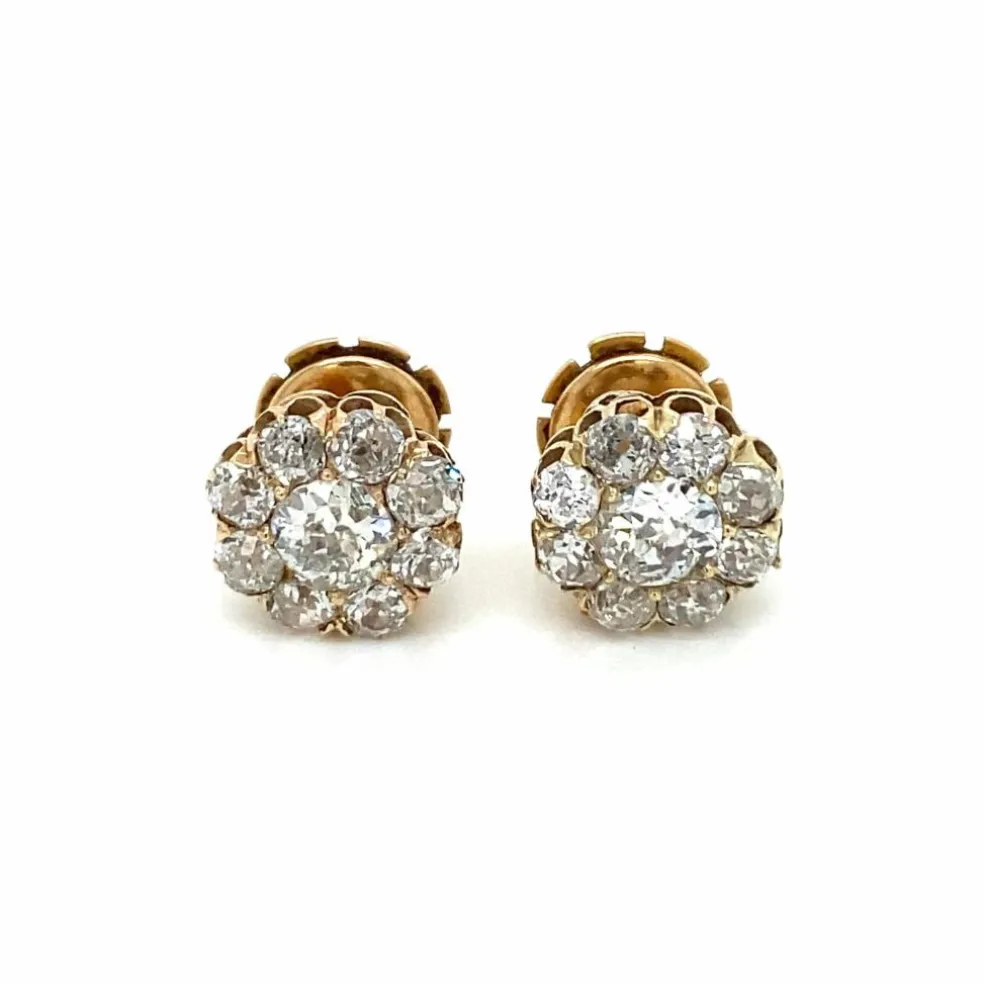 Boucles d'oreilles Diamants