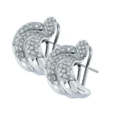 Boucles d'oreilles diamants