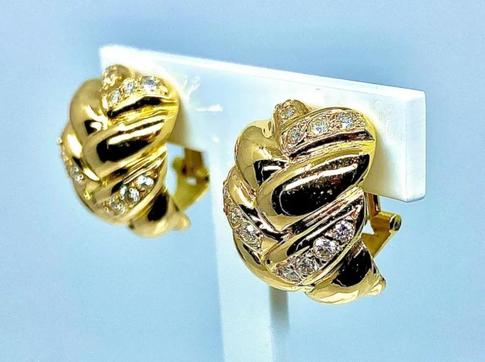 Boucles d’oreilles Diamants