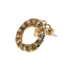 Boucles d'oreilles Diamants Or
