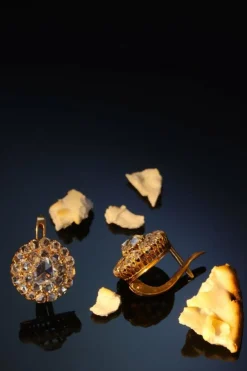 Boucles d'oreilles diamant