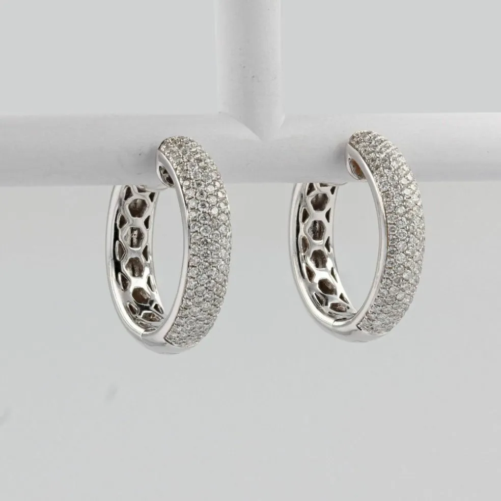 Boucles d'oreilles Diamants
