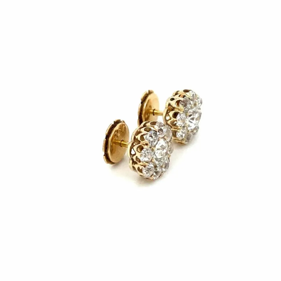 Boucles d'oreilles Diamants