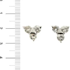Boucles d'oreilles diamants 0,96 ct