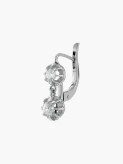 Boucles d'oreilles Dormeuses Diamants