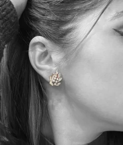 Boucles d'oreilles en diamants De Lazzari