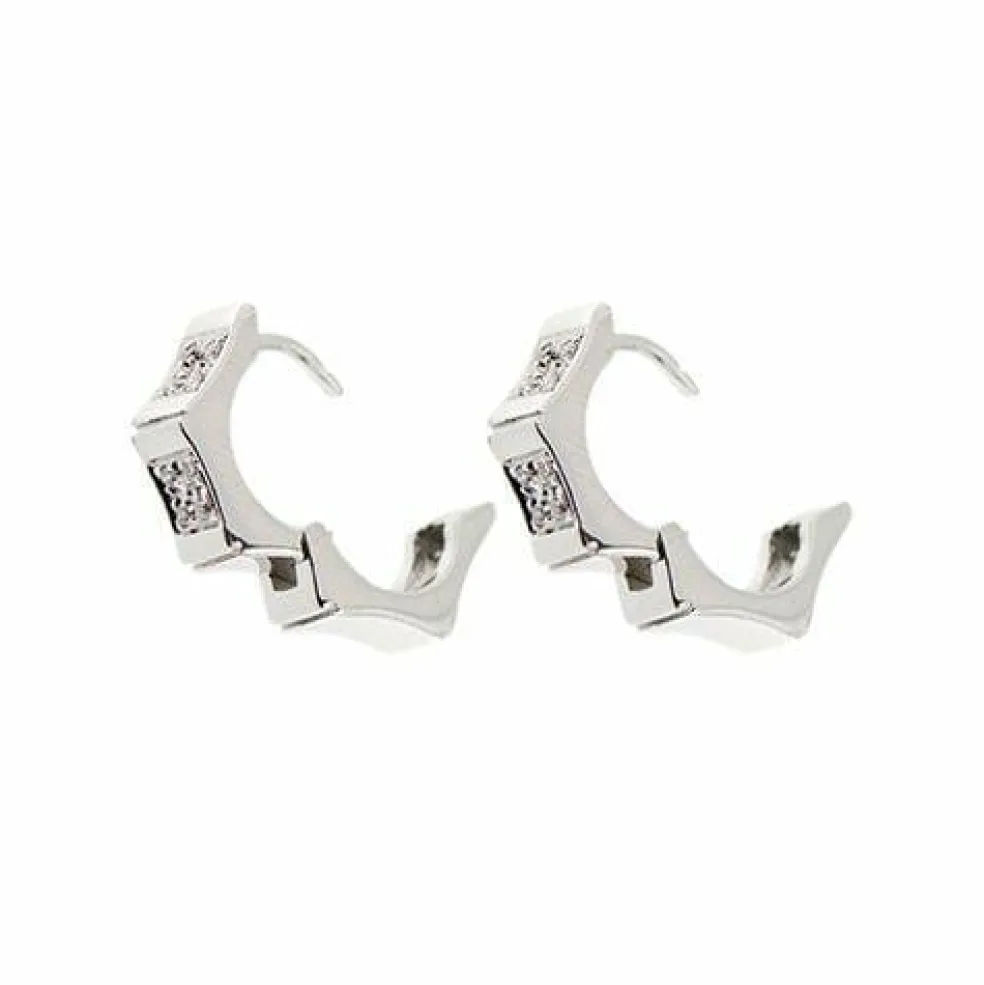 Boucles d'oreilles en diamant