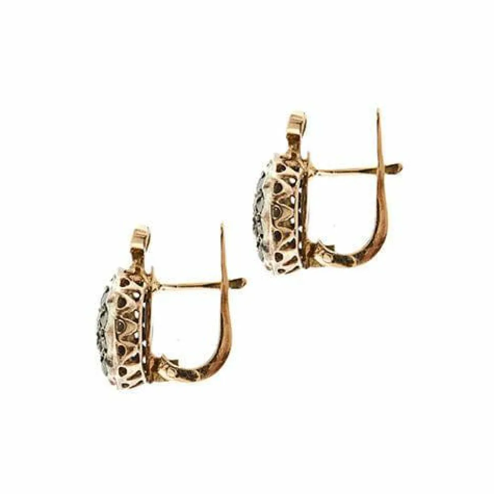 Boucles d'oreilles en diamant