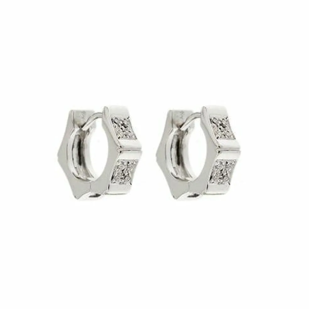 Boucles d'oreilles en diamant