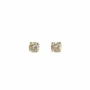 Boucles d’oreilles en or blanc et diamants