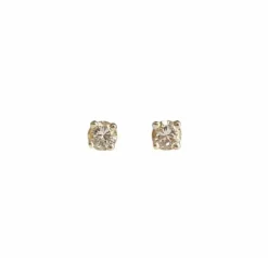 Boucles d’oreilles en or blanc et diamants